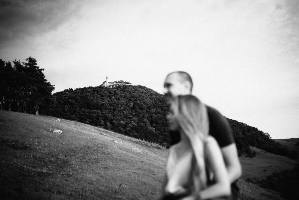 Schwarz-weiß Paarbilder