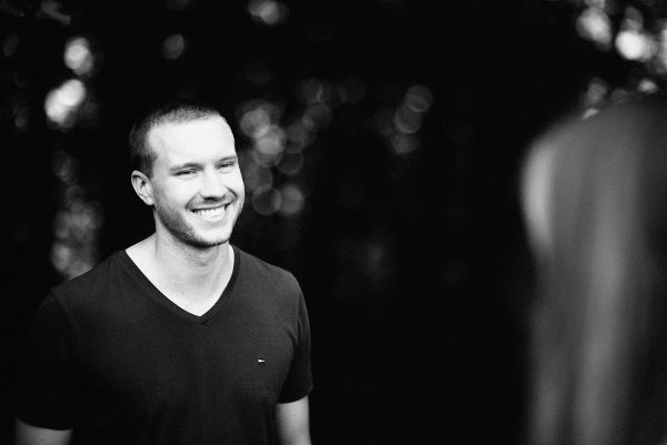 Schwarz-weiß Paarbilder