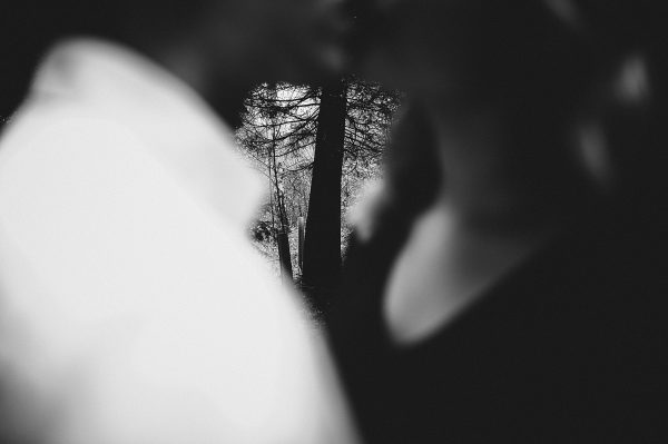 Schwarz-weiß Paarbilder