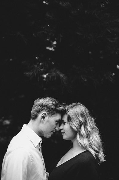 Schwarz-weiß Paarbilder