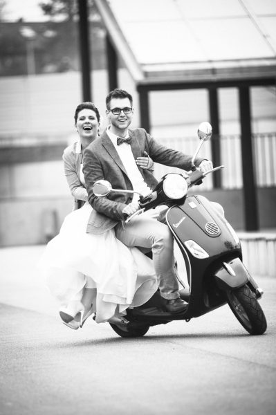 Schwarz-weiß Paarbilder