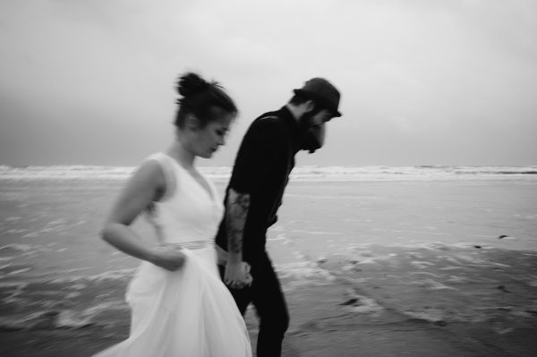 Schwarz-weiß Paarbilder